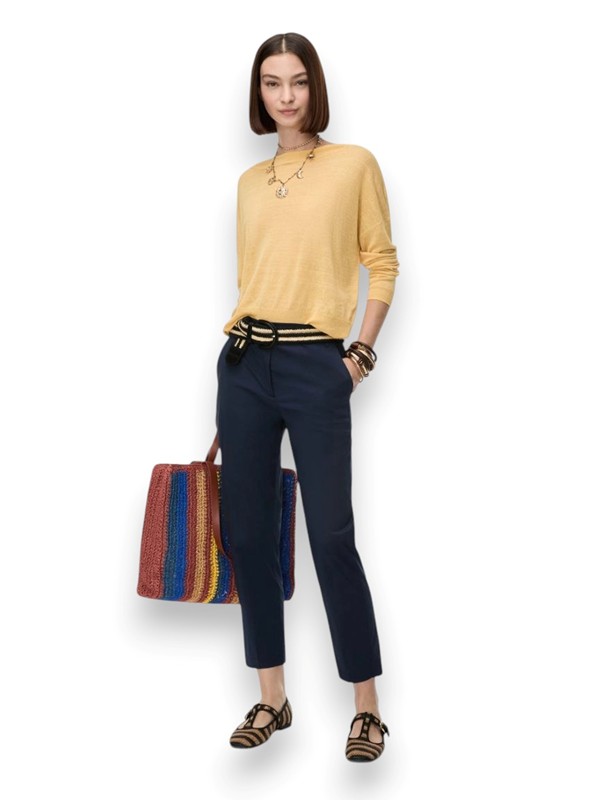 Pantalone new york popeline stretch