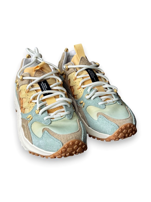 Flower yamabushi suede nylon ripstop