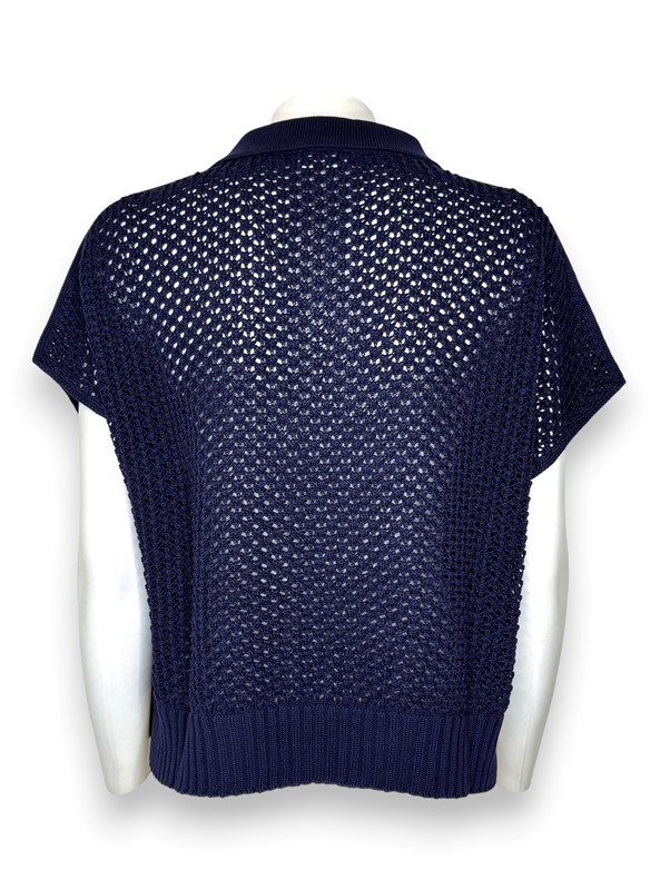 Polo mezza manica a rete