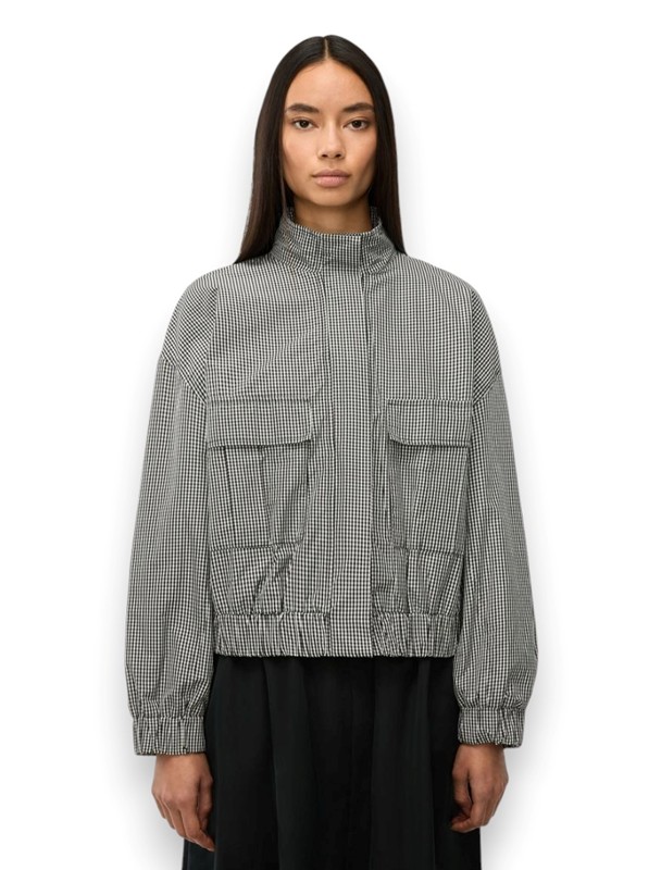 Bomber taffeta vichy