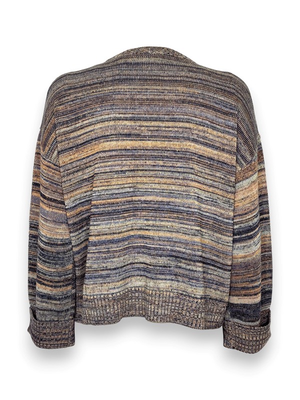 Girocollo filo riga multicolor