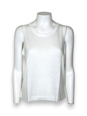 Canotta lino elastane