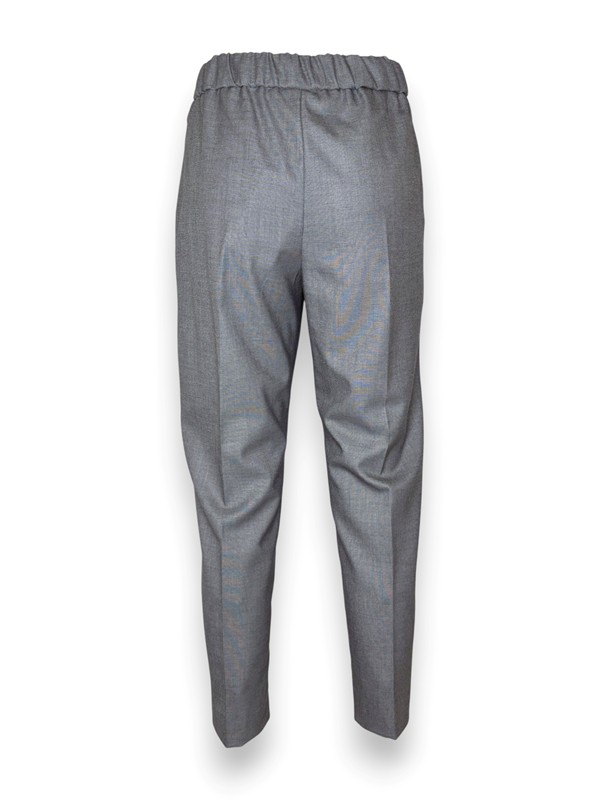 Pantalone elastico grisaglia