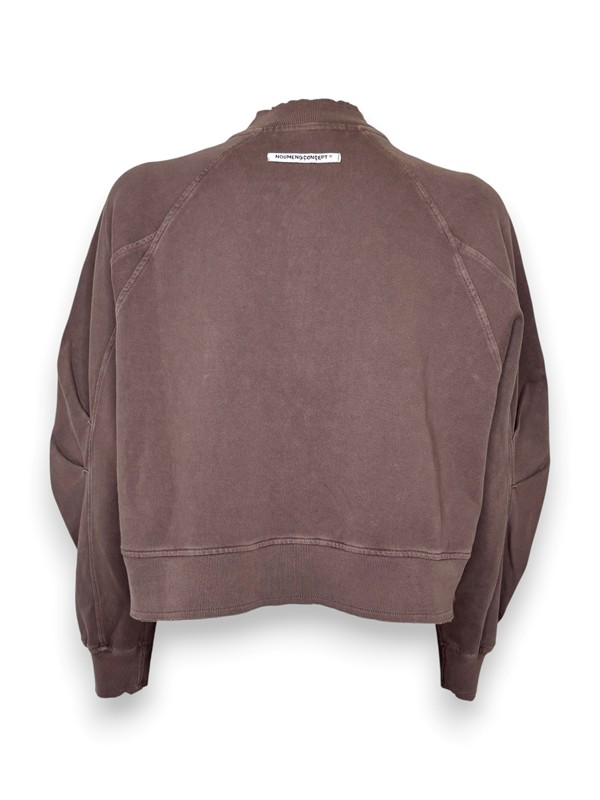 7F063AE054852F674F70CCF38CA63FA6_ Bomber felpa cropped