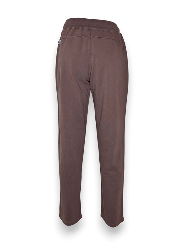 Pantalone largo+coulisse felpa
