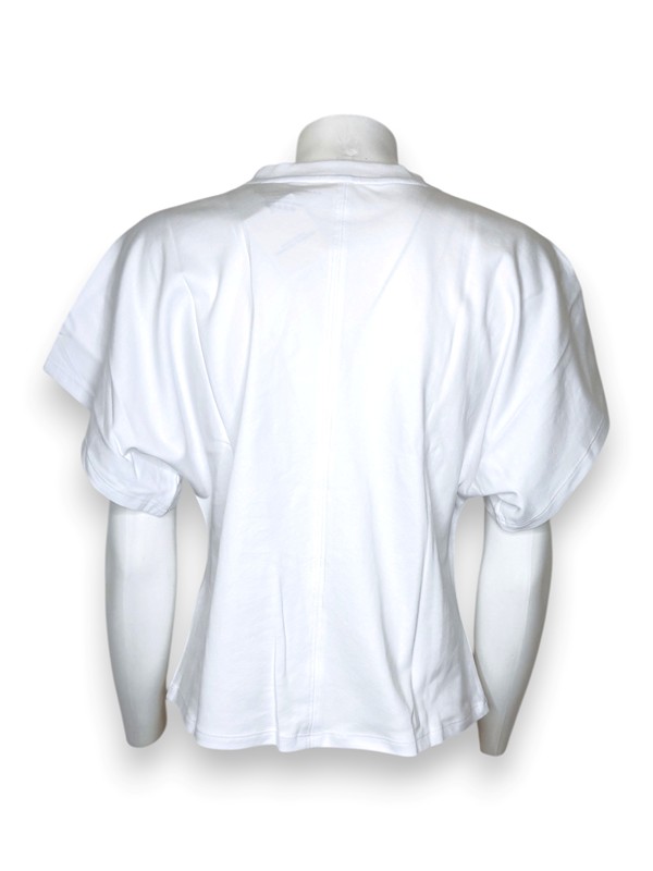 T-shirt over mezza manica cotone supima