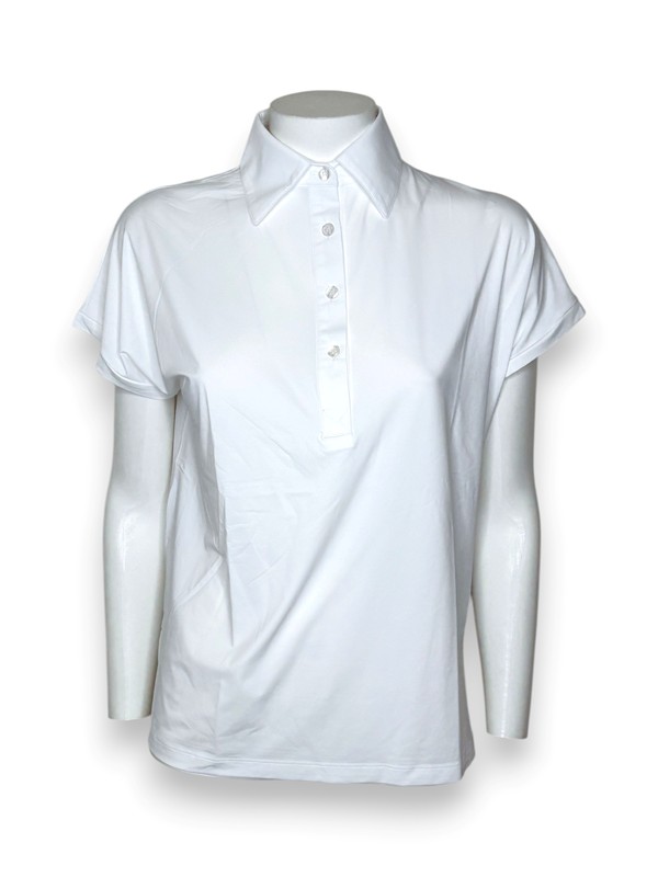 Polo mezza manica nylon stretch