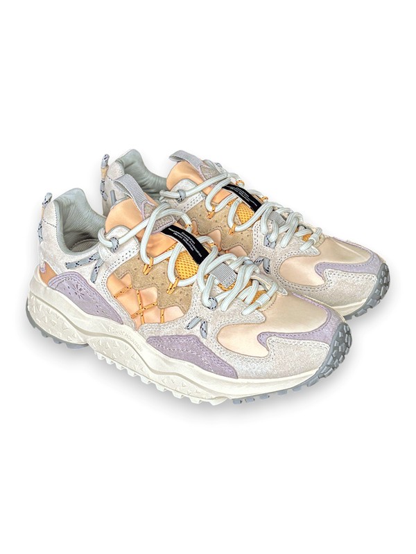 Flower yamabushi suede nylon ripstop