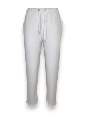 Pantalone jogging viscosa elastan