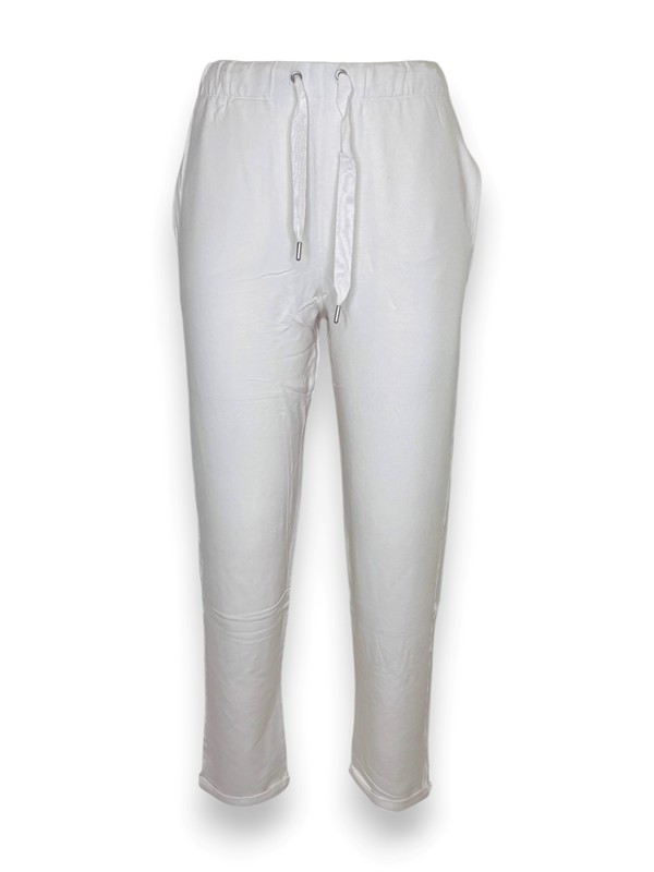 Pantalone jogging viscosa elastan