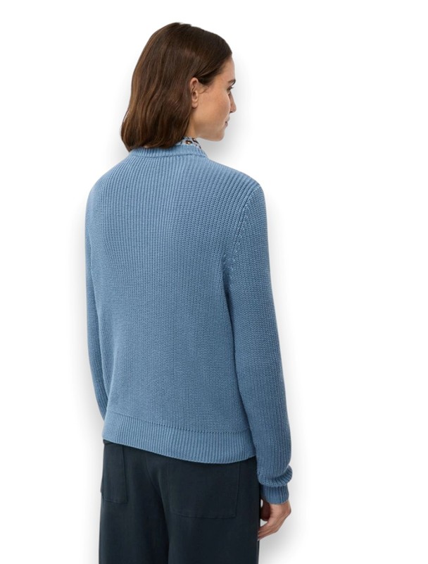 Girocollo filo costa inglese