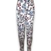 Pantalone diritto stampa fiori