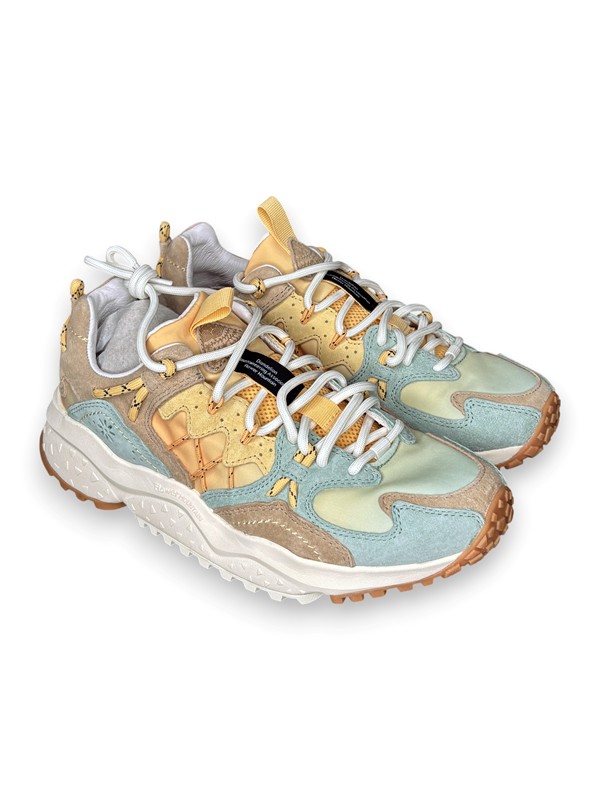 Flower yamabushi suede nylon ripstop