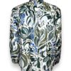 Camicia manica lunga fantasia fiori