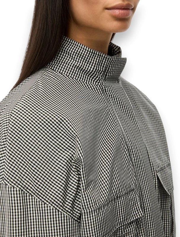 Bomber taffeta vichy