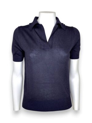 Polo mezza manica viscosa lurex