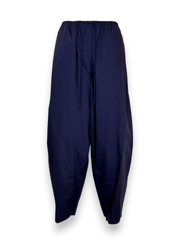 Pantalone barrel giapponese popeline