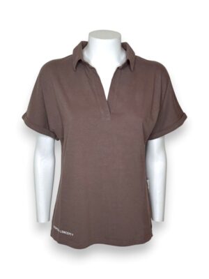 Polo scollo v mezza manica