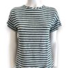 T-shirt rigata lino