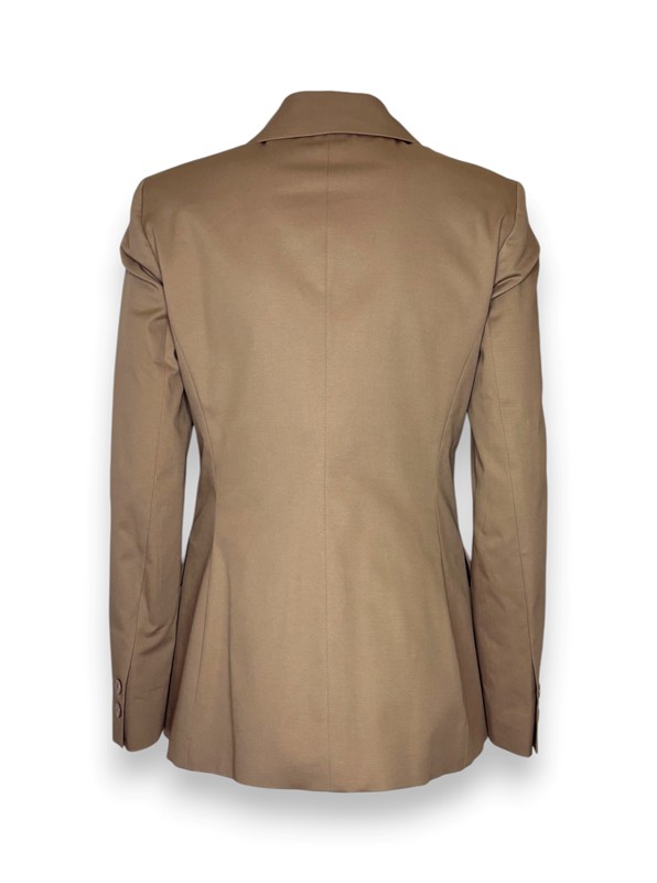 Giacca 1 bottone asimmetrica cotone