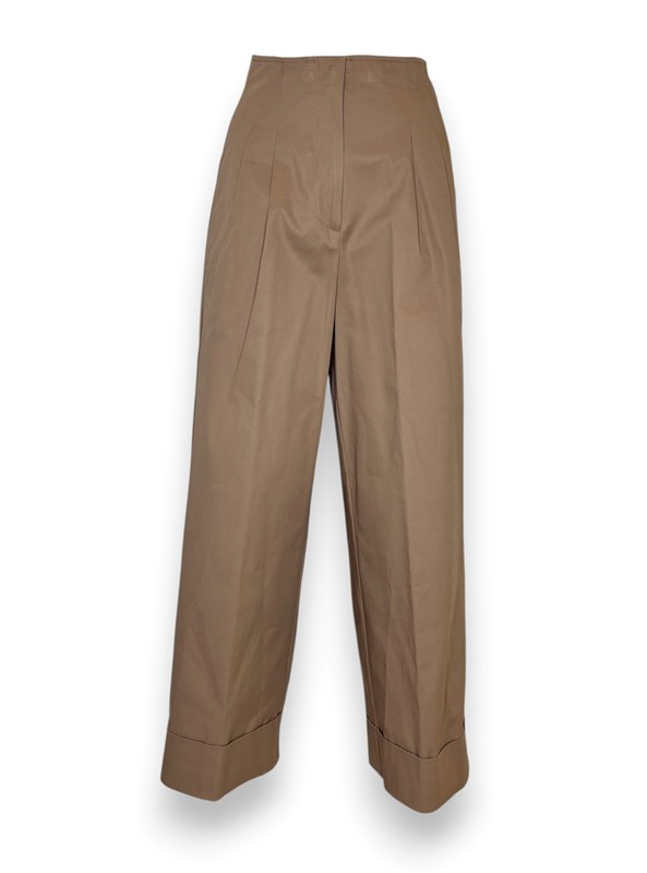 Pantalone palazzo farfalla cotone