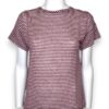 T-shirt rigata lino