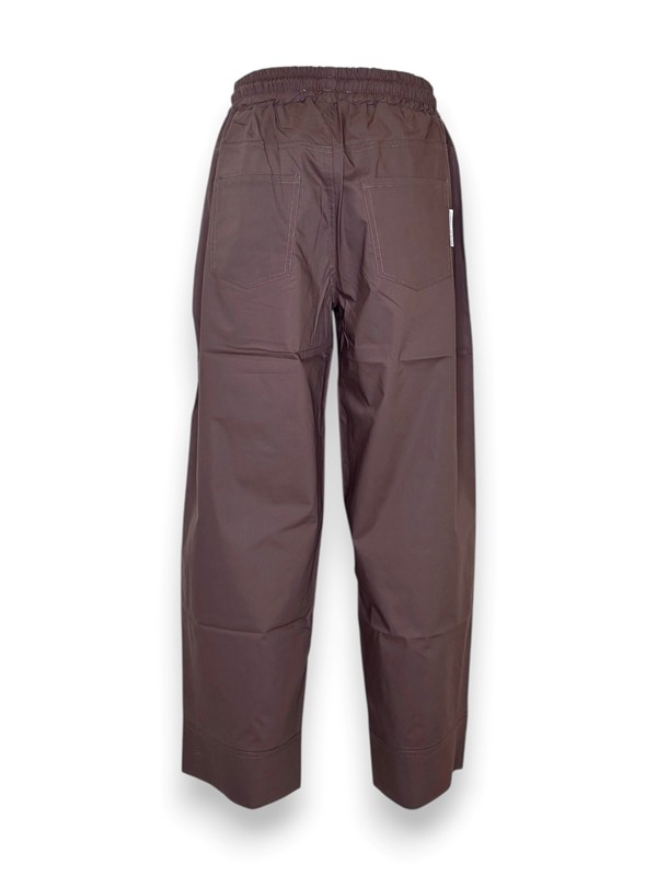 Pantalone con coulisse popeline