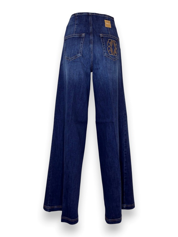Jeans palazzo+cintura
