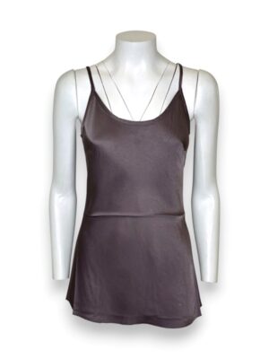 Top bretelline satin