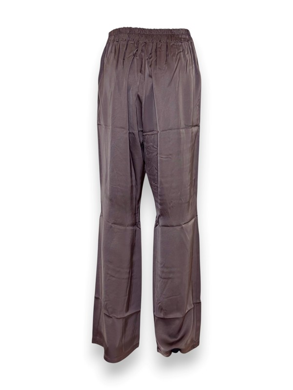 Pantalone palazzo satin