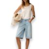 Bermuda lungo jeans