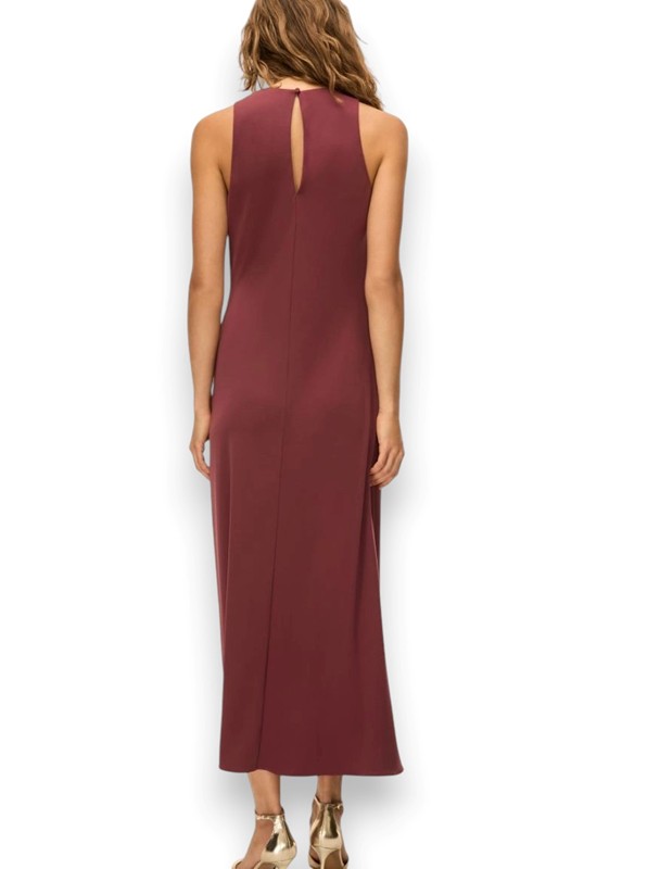 Abito tubino lungo graffato