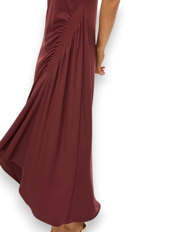 Abito tubino lungo graffato