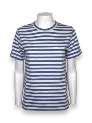 T-shirt mezza manica rigata