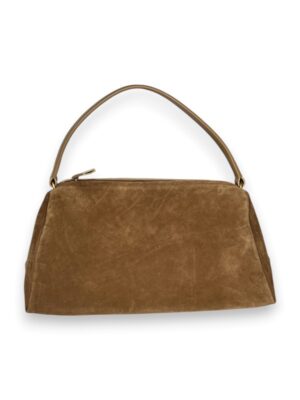 Borsa 1 manico triangolo camoscio