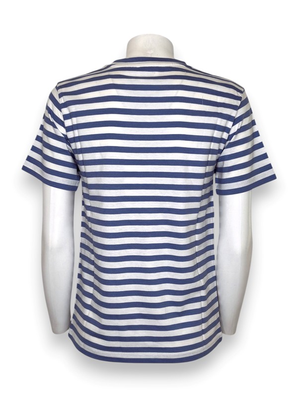 T-shirt mezza manica rigata