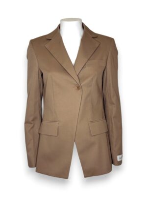 Giacca 1 bottone asimmetrica cotone