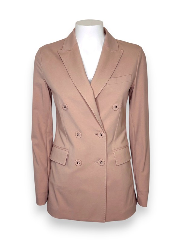 Giacca doppio petto stretch