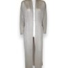 Cardigan lungo maglia lurex