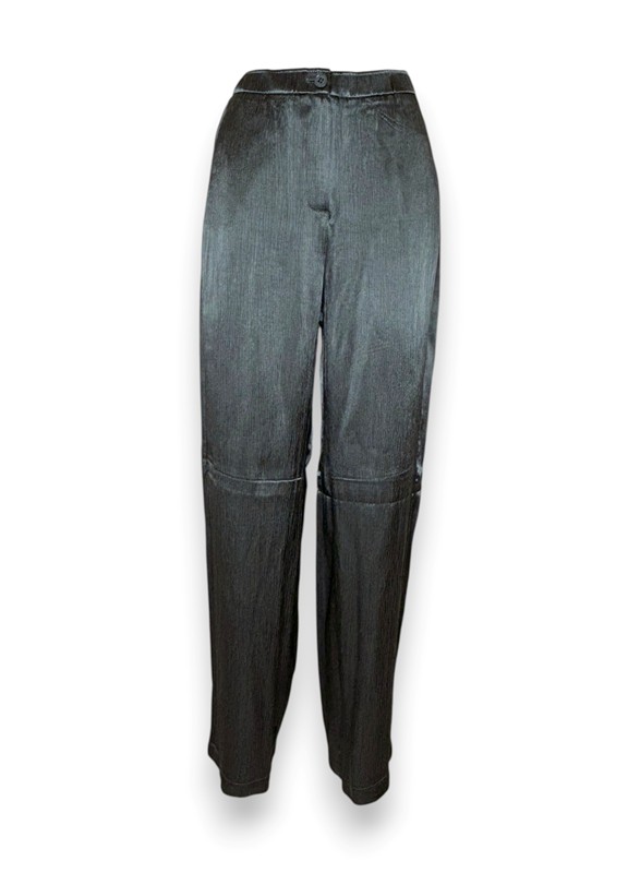 Pantalone gamba dritta raso