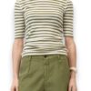 T-shirt mezza manica rigata