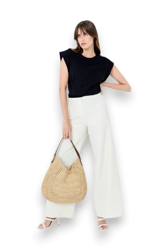 Tracolla sella rafia