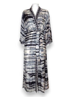 Kimono lungo+cintura lungo riga rettile