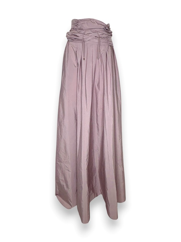 Gonnellone lungo taffeta