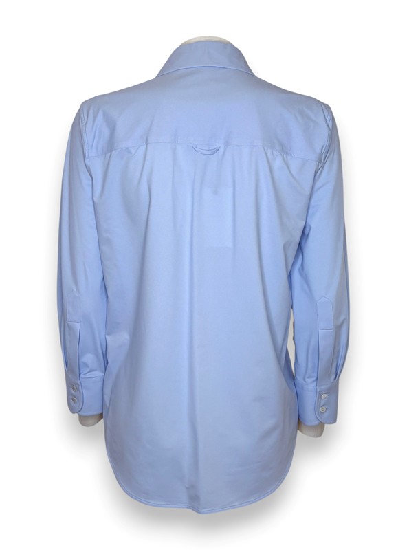 Camicia manica lunga active collo aperto