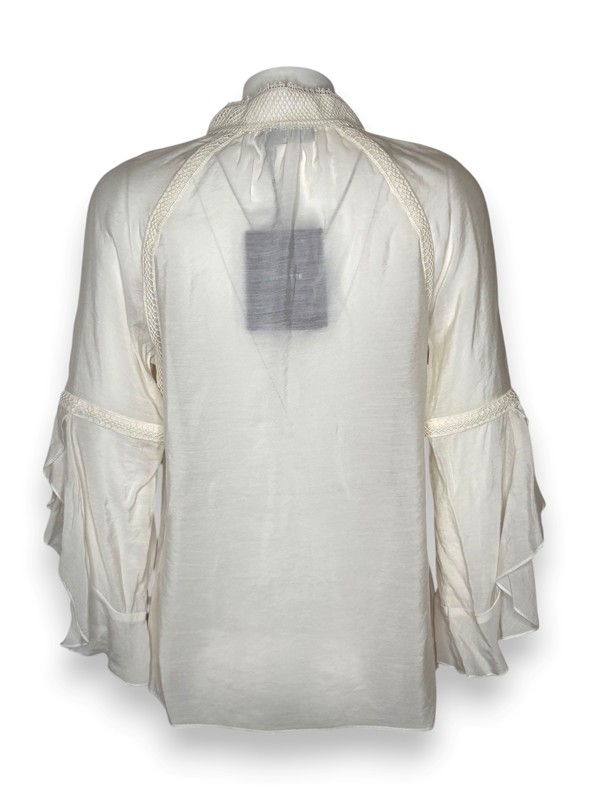 Blusa manica lunga mussola