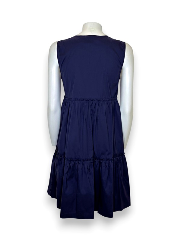 Scamiciato a balze popeline