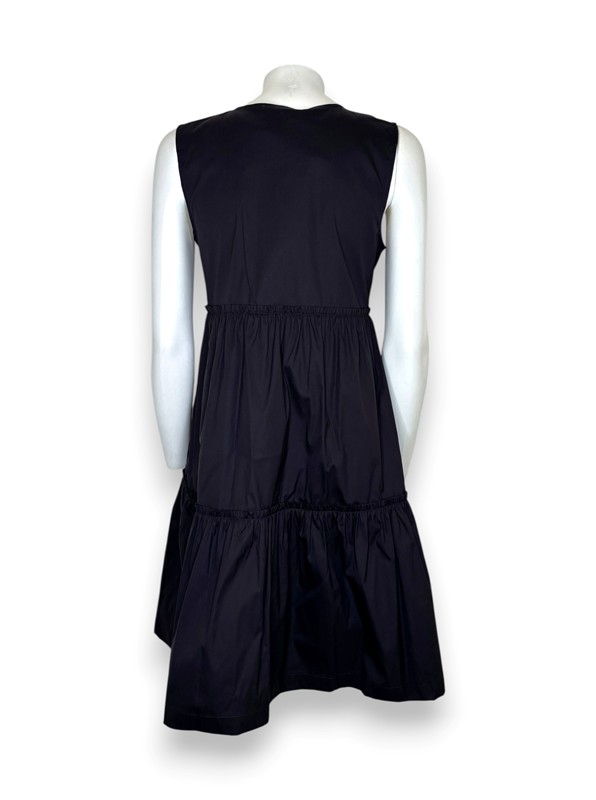 Scamiciato a balze popeline