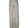Pantalone palazzo maglia lurex