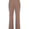 Pantalone flared cotone stretch